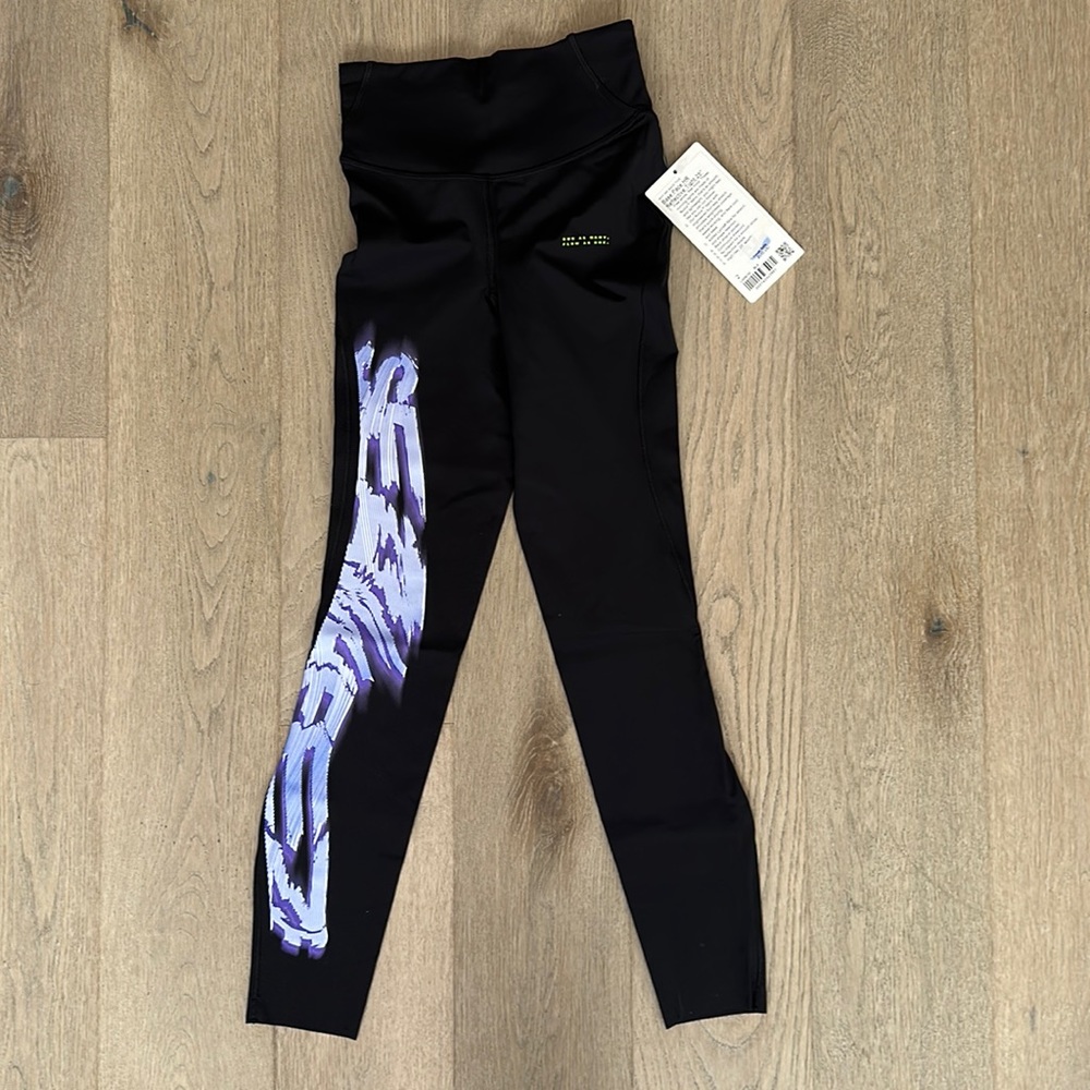 Base pace 25” black seawheeze edition size 2 lululemon nwt
